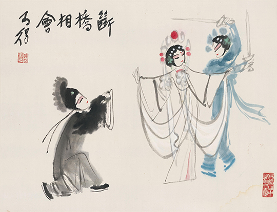  Exhibition notice︱ Ink-wash Painting and Kunqu Opera -- a Fine Exhibition of Gao Made Opera Figure Paintings in Kunqu Opera Museum of China